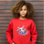 "Krake im Wasser" Kids-Sweatshirt in verschiedenen Farben/Grössen