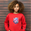 "Kristalle auf Blumen" Kids-Sweatshirt in verschiedenen Farben/Größen
